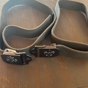 Boy Scouts of America Belts - one size S/M and one size M/L.
